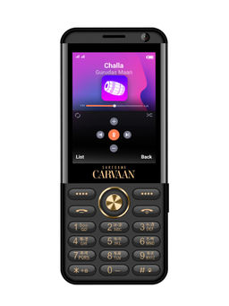 Saregama - Carvaan Mobile Don-2.8 Camera with Punjabi Songs - CM381- Black