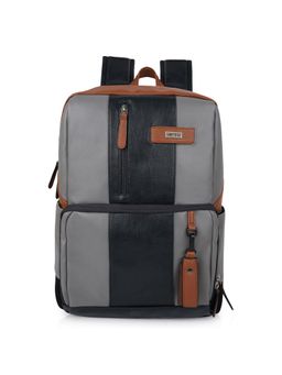 VENEER - Unisex Solid Grey Backpack (M)
