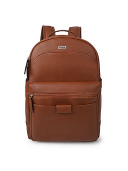VENEER - Unisex Solid Tan Backpack (M)