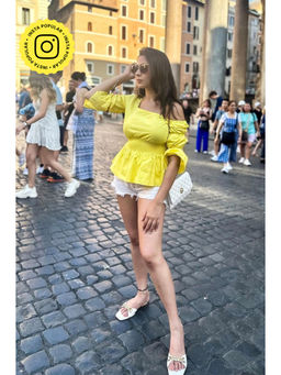 By The Bay - Isabella Yellow Top