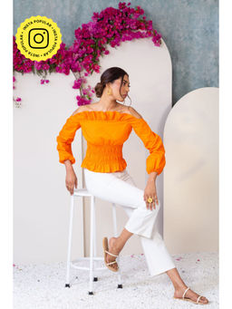 By The Bay - Sunflower Off Shoulder Top