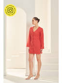 Red color option, Sold out, Currently selected