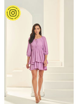 By The Bay - Lavender Madeline Mini Dress