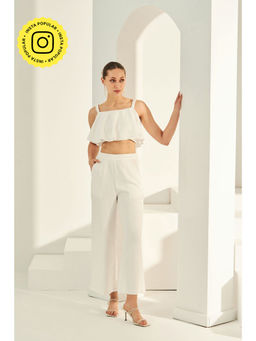 By The Bay - Blair White Co-Ord (Set of 2)