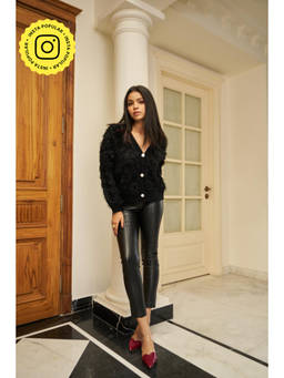 By The Bay - Black Sabrina Cardigan