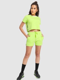 Bewakoof - Green Graphic Co-Ord Sets