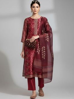 Varanga - Women Printed Regular Kurta With Pant & Dupatta