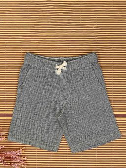 The Lion and the Fish - Boys Solid Short Silver Grey