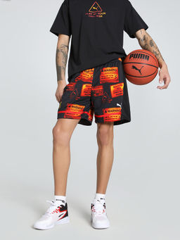 Puma - Scoot Caution All Jaws Men Black Shorts