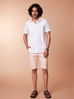 KINGDOM OF WHITE - Kinetic - Half Sleeves Shirt with Stretch