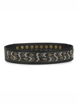 Gonecase - Dhaka Hand Embroidered Black Bust Belt
