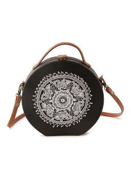 Gonecase - Elephant Mandala Hand Embroidered Sling Bag