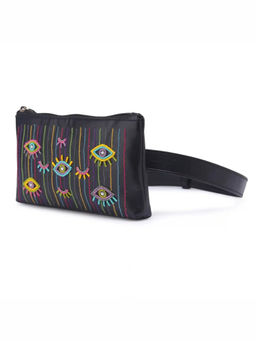 Gonecase - Evil Eye Embroidered Waist Belt Bag