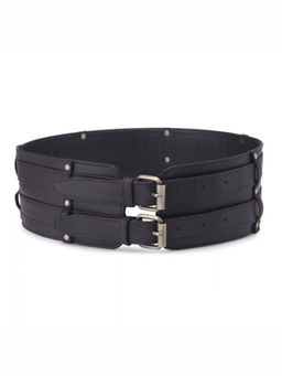 Gonecase - Black Dual Buckle Waist Belt