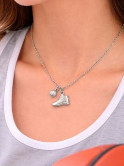 House of Pehr - Unisex Silver Brass Necklace