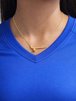 House of Pehr - Unisex Gold Brass Necklace
