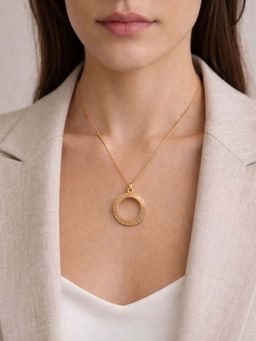 House of Pehr - Unisex Gold Brass Necklace