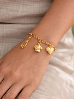 House of Pehr - Unisex Gold Brass Bracelet