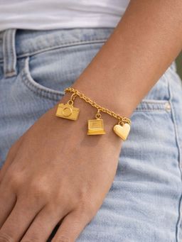 House of Pehr - Unisex Gold Brass Bracelet