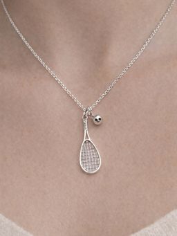 House of Pehr - Unisex Silver Brass Necklace