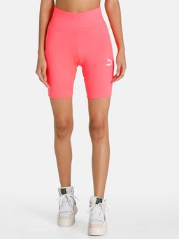 Puma - Summer Squeeze Womens Pink Short Tights 7 Inch