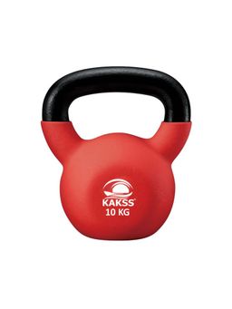 KAKSS - Half Coating Neoprene Kettlebell - Red (10kg)
