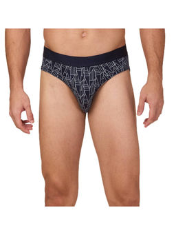 Being Human - Men Printed Navy Blue Brief