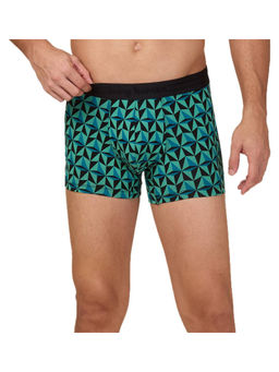 Being Human - Men Printed Green Trunk