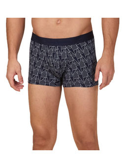 Being Human - Men Printed Navy Blue Trunk