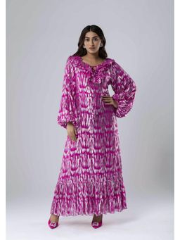 Taangerine Tiger - Gala Kaftan Pink Maxi Dress