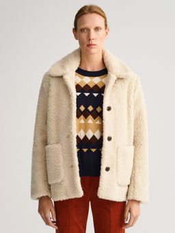 GANT - Women Solid Beige Jacket