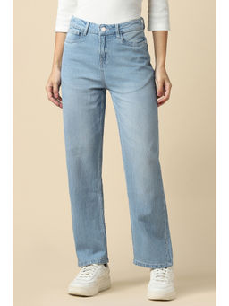 Allen Solly - Women Light Blue Light Wash Jeans