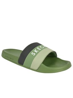 SKECHERS - Men Green SIDE LINES 2.0 Sliders