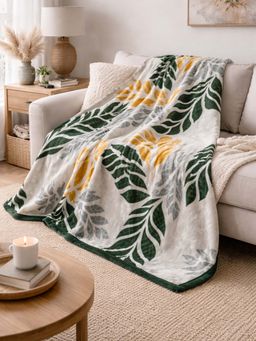 Florida - Flannel Blanket Ultra-Soft White Blanket (Double)