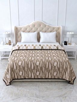 Home Affairs - Reversible Cotton Brown Single Bed Dohar