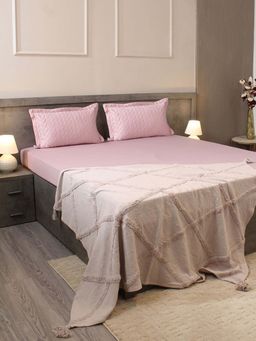 House of Owlet - Muted Rose Solid 300TC 2 Pillow Covers (Standard)