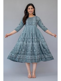 The Perfect Fit Co. - Grey Latest Women's Casual Dress