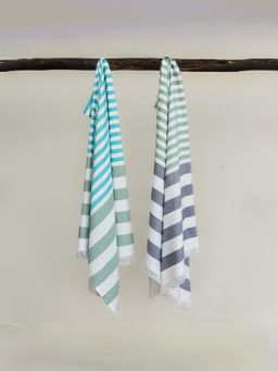 Mush - 100% Bamboo Cabana Style Turkish Towel (Pack of 2) (XL)