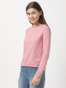 Jockey Loungewear : Buy Jockey Aw67 Women's Cotton Rich French Terry Fabric  Sweatshirt With High Low Styling Pink Online | Nykaa Fashion