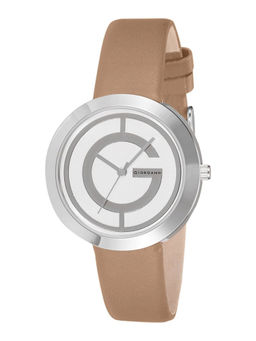Giordano - Women's White Round Analog Watch