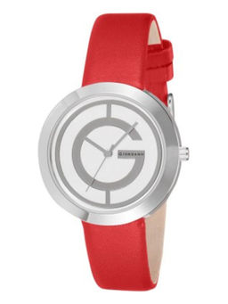 Giordano - Women's White Round Analog Watch