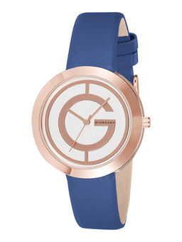 Giordano - Women's White Round Analog Watch
