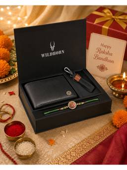 WILDHORN - Multi-Color Thread Rakhi Gift Set
