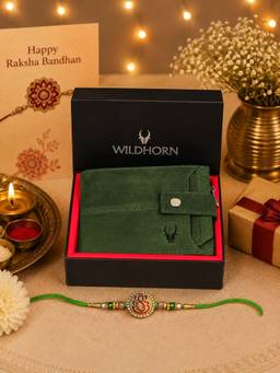 WILDHORN - Multi-Color Thread Rakhi Gift Set
