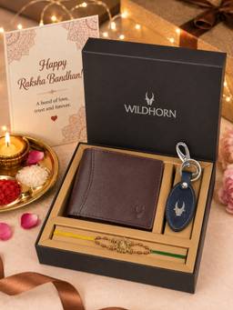 WILDHORN - Multi-Color Thread Rakhi Gift Set