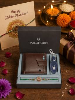 WILDHORN - Multi-Color Thread Rakhi Gift Set