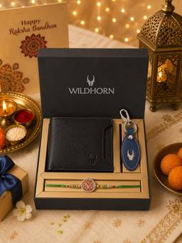 WILDHORN - Multi-Color Thread Rakhi Gift Set