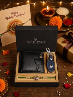 WILDHORN - Multi-Color Thread Rakhi Gift Set