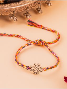Kicky and Perky - 925 Sterling Silver Infinite Heart Rakhi