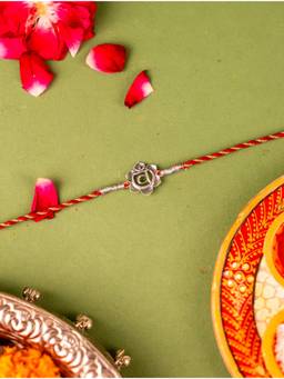 Kicky and Perky - 925 Sterling Silver Sacral Chakra Rakhi